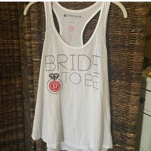 Bride to be tank